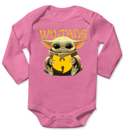 Star Wars Baby Yoda Hug Wu-tang Clan shirt - Unisex Long Sleeve Long Sleeve Baby One-Piece