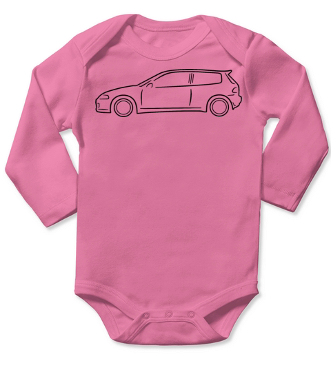 Tongan car Long Sleeve Baby One-Piece