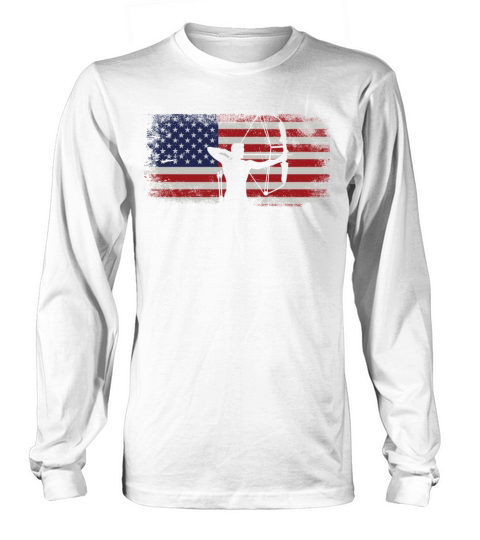 Archery Bow Archer Usa American Long sleeved Unisex