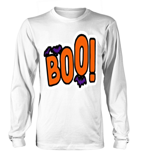 Boo Halloween Long sleeved Unisex
