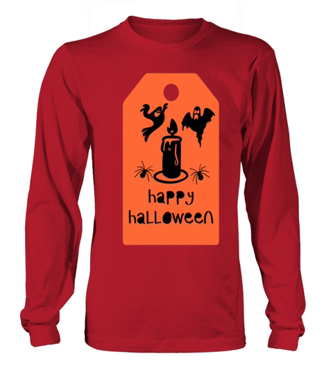 Halloween Gift Tags Halloween Favor 6 Long sleeved Unisex