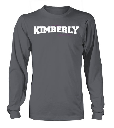 Kimberly Name Limited Edition Funny Retro Vintage Long sleeved Unisex