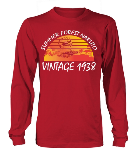 Summer Forest Vintage 1938 Long sleeved Unisex