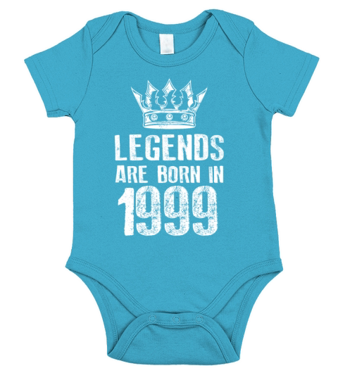 1999 legends born in Short Sleeve Baby One-Piece