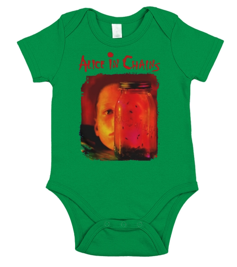 Alice In Chains Band  Jar of Flies Tshirt Short Sleeve Baby One-Piece