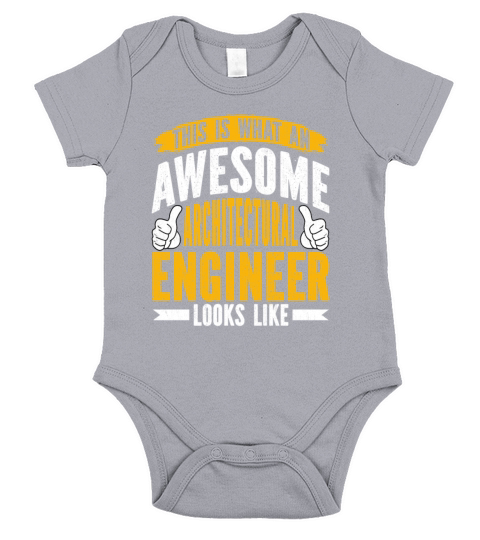 Architectural Engineer Funny Architecture Engineer Short Sleeve Baby One-Piece