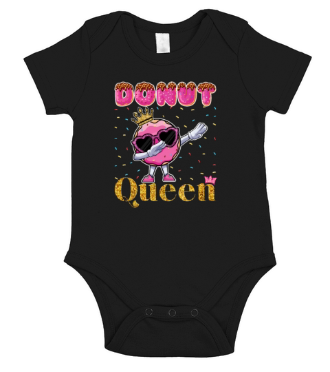 Dab Dance Style Doughnut Donut Lover - Dabbing Short Sleeve Baby One-Piece