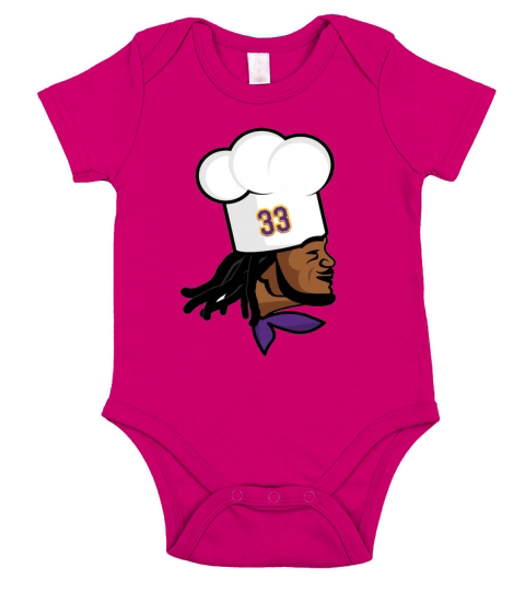 Dalvin Cook Chef shirt Short Sleeve Baby One-Piece