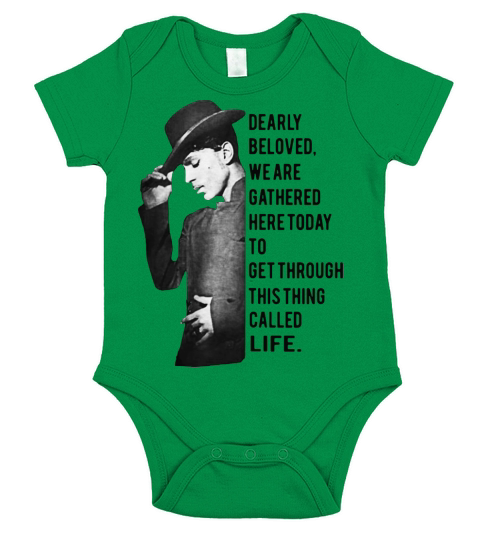 Dearly Beloved We Are Gathered Here Today - Baby Onesie Short Sleeve Baby One-Piece