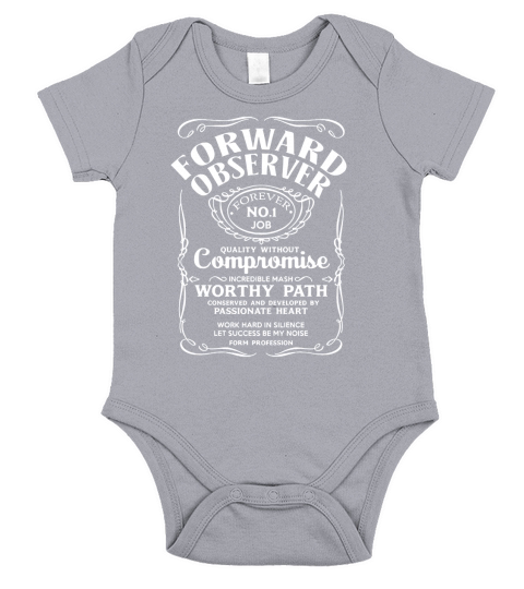 FORWARD OBSERVER Work Hard Short Sleeve Baby One-Piece