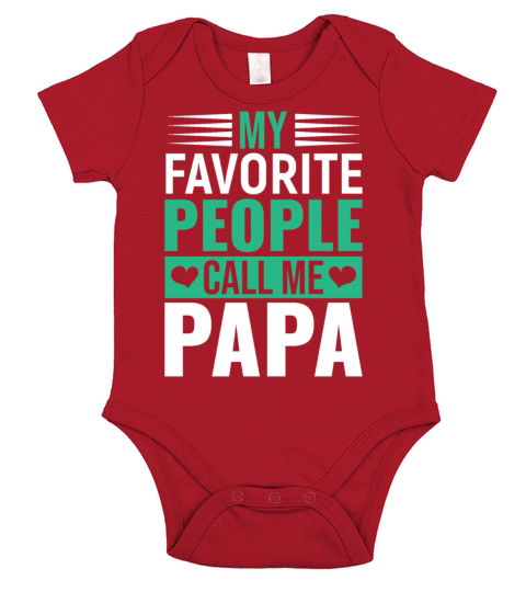 Gift For Papa T Shirt Short Sleeve Baby One-Piece