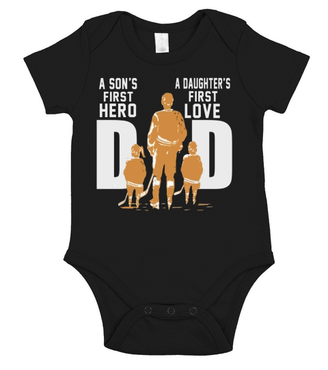 Hockey Dad Father Day Short Sleeve Baby One-Piece