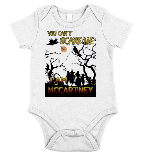 MCCARTNEY Halloween Tshirt Short Sleeve Baby One-Piece