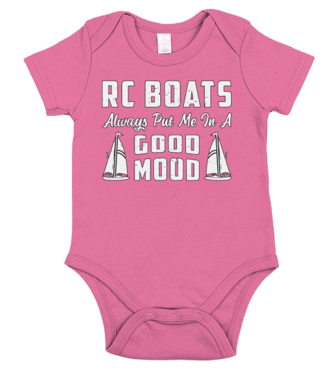 RC Boat Put Me In A Good Mood Model Funny RC Boats Short Sleeve Baby One-Piece
