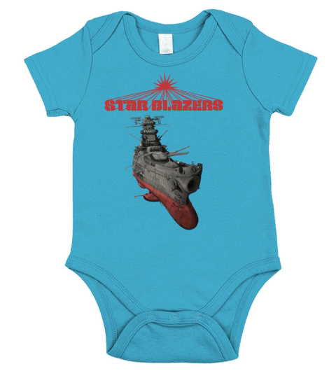Star Blazers Short Sleeve Baby One-Piece
