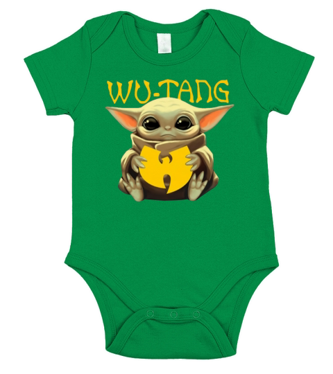 Star Wars Baby Yoda Hug Wu-tang Clan shirt - Unisex Long Sleeve Short Sleeve Baby One-Piece