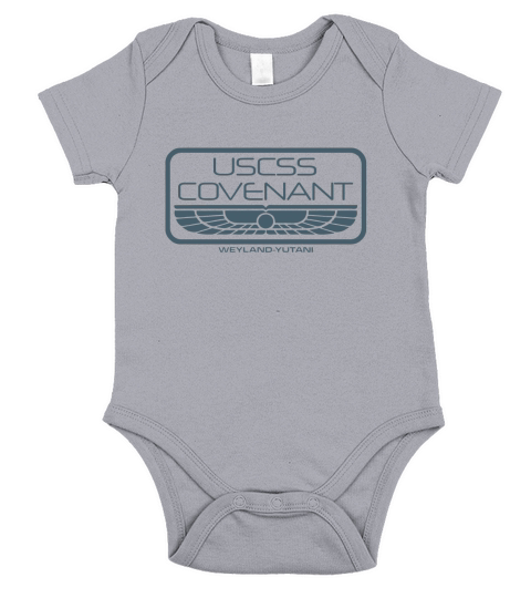 USCSS Covenant - Inspiriert von Alien - Covenant T-Shirt Short Sleeve Baby One-Piece