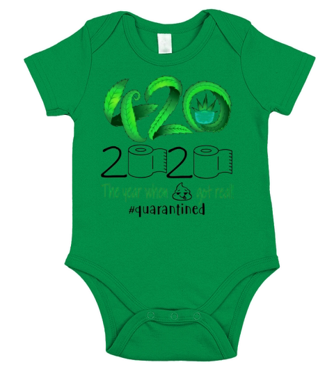 Weed Cannabis 420 stone 2020 quarantine Short Sleeve Baby One-Piece