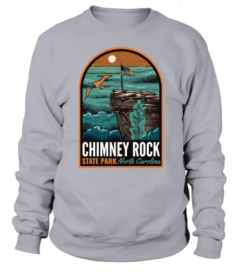 Chimney Rock State Park NC Vintage Sweatshirt Unisex