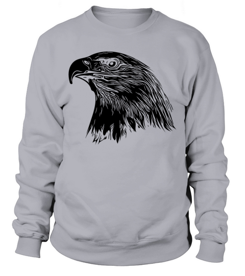 Eagle Portrait For Nature Bird Lovers Sweatshirt Unisex