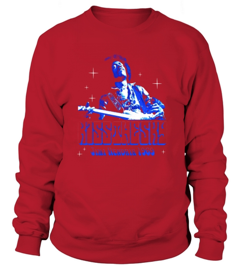 Jimi Hendrix Kiss the Sky Jimi Hendrix 1969 Shirt Sweatshirt Unisex