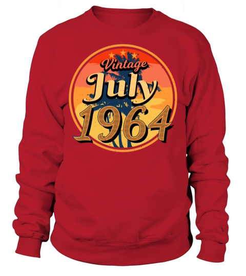 July 1964 Vintage Sweatshirt Unisex