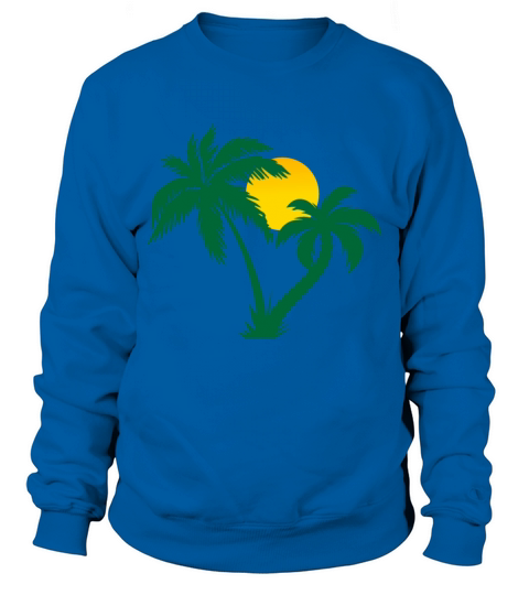 palm trees Sweatshirt Unisex