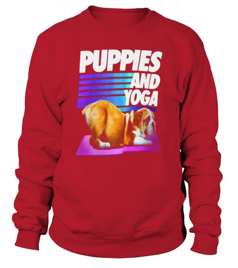 Puppies Ans Yoga Sweatshirt Unisex