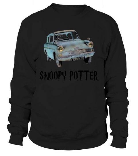 Snoopy driving Harry Potter t-shirt Sweatshirt Unisex