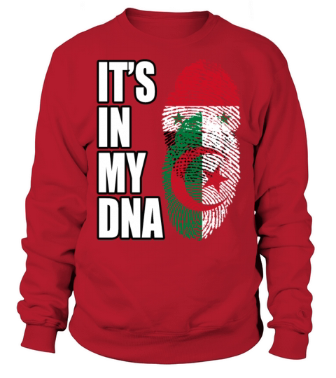 Syrian And Algerian Vintage Heritage DNA Flag Sweatshirt Unisex