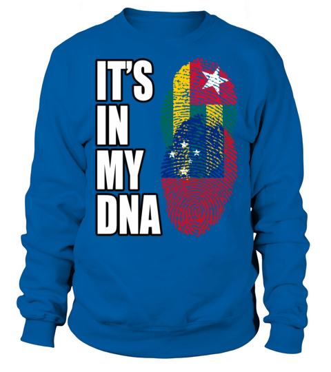 Togolese And Samoan Mix Heritage DNA Flag Sweatshirt Unisex
