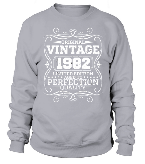 Vintage 1982 Original Limited Edition Sweatshirt Unisex