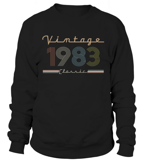 Vintage 1983 Classic Sweatshirt Unisex