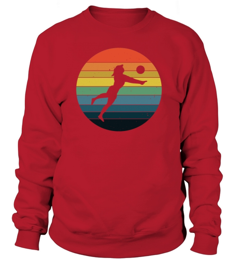 Volleyball Vintage Volleyballer Sweatshirt Unisex