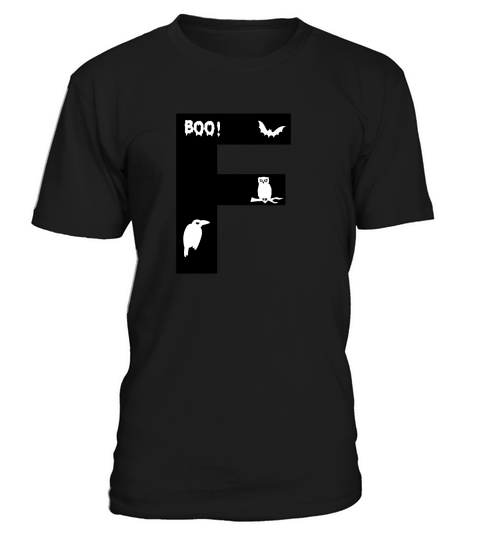 Halloween Alphabets Numbers Clipart F T-Shirt Unisex