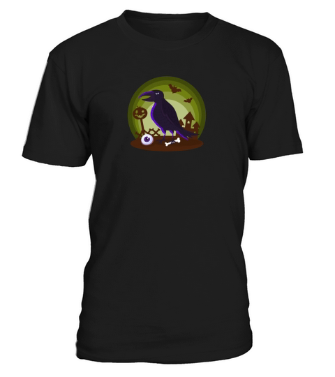 Halloween Party Horror Raven T-Shirt Unisex