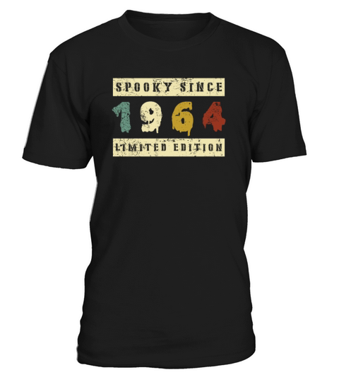 Halloween Spooky Since 1964 Retro Birth Year T-Shirt Unisex
