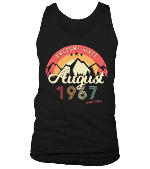 1967 August Vintage Tank Top Unisex