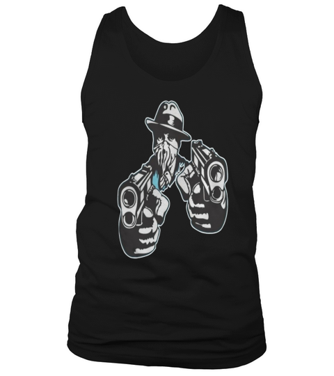 Al Capone Pointing guns Tank Top Unisex