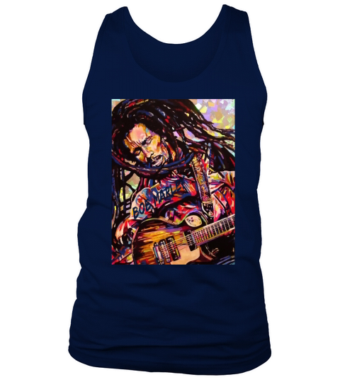 Bob Marley Art Tank Top Unisex
