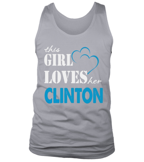 Clinton This Girl Love her Clinton - TeeForClinton Tank Top Unisex