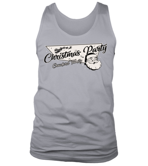 Crawford Family Ready for Christmas Party Tank Top Unisex