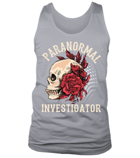 Ghost Hunting Paranormal Investigator Tank Top Unisex