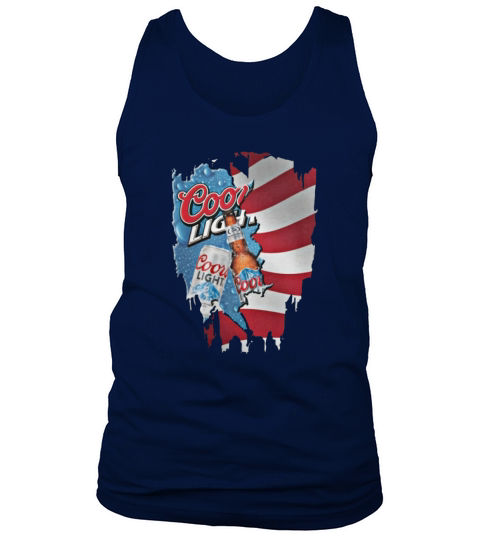 Independence Day 4th Of July Coors Light America Flag Tank Top Unisex