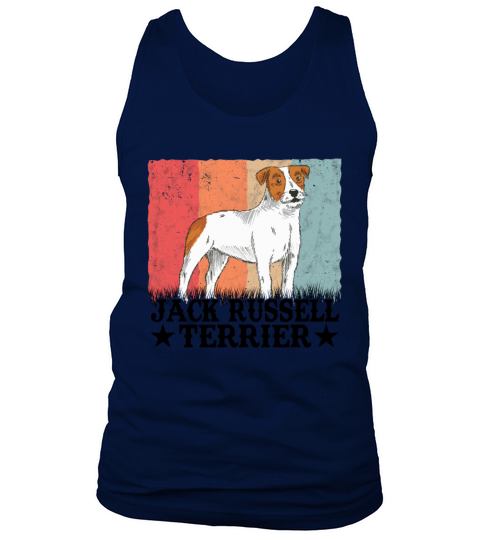 Jack Russell Terrier Retro Tank Top Unisex