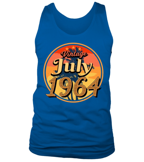 July 1964 Vintage Tank Top Unisex