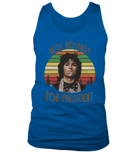 Keith Richards for President Tank Top Unisex