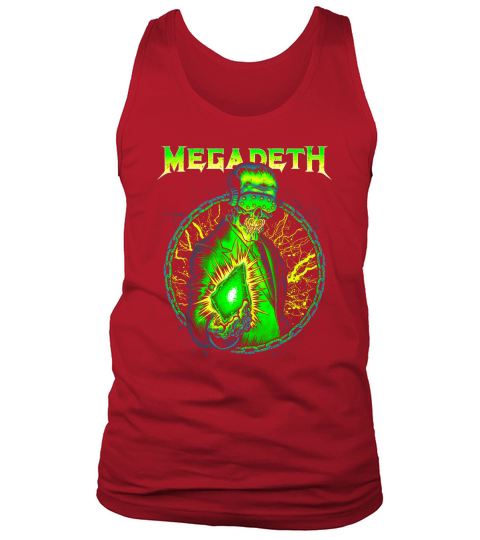 MegaDeth Fans Rust In Peace Tank Top Unisex