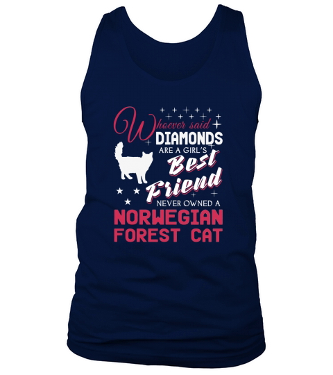 Norwegian Forest Cat cute shirts Tank Top Unisex