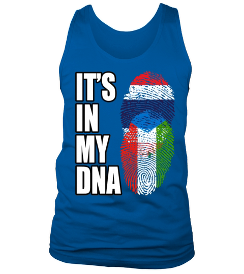 Thai And Equatorial Guinean Vintage Heritage DNA F Tank Top Unisex